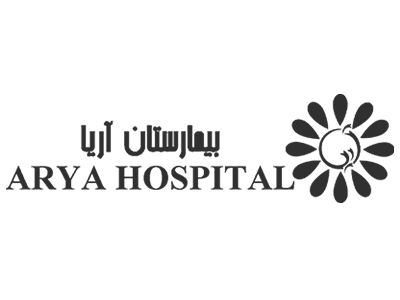 لوگوی بیمارستان آریا